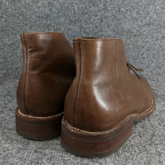 Thursday Boot Company Everyday Mens Brown Leather Ankle Chukka Boots USA - Picture 8 of 12